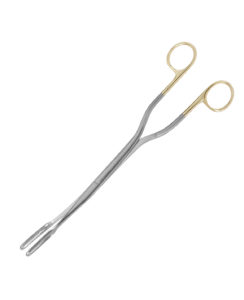 Fink Ovum Forceps, 13.0 Mm, Concave Tip, 10 1/2" (26.7 Cm)